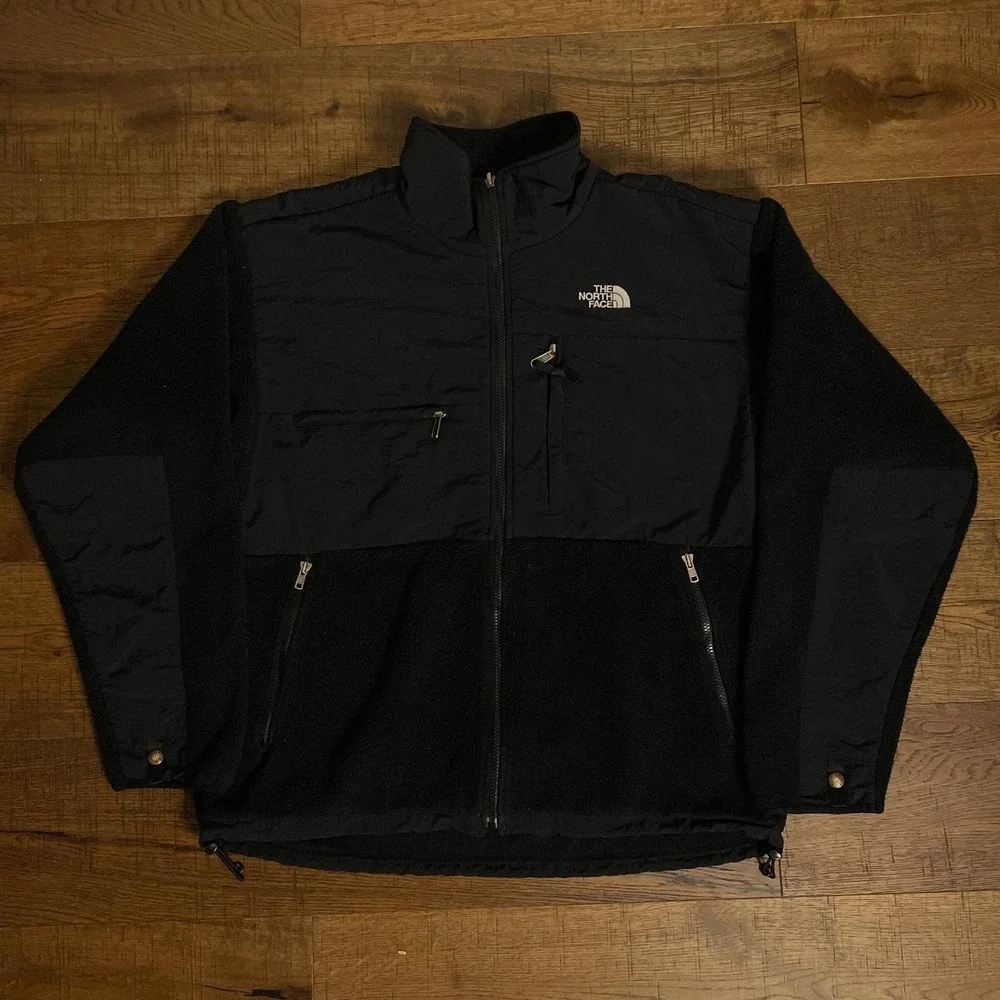 The North Face Denali Jacket Mens L Black Gorpcore Vintage 90s Fleece Outdoor